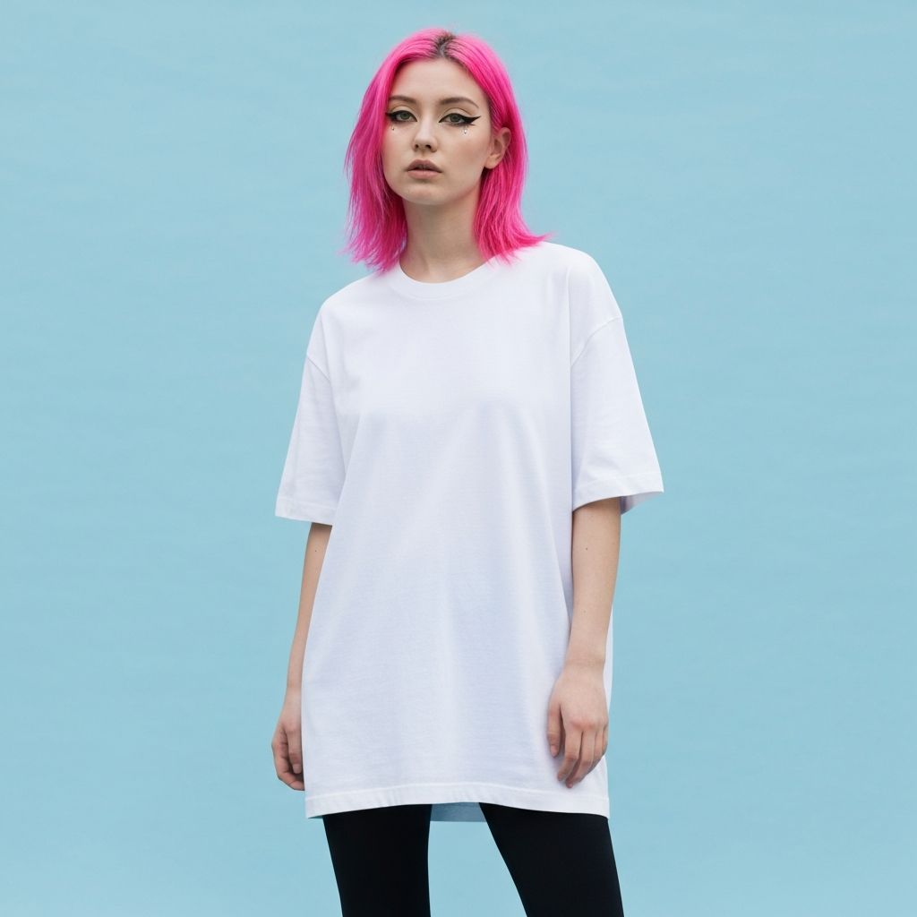 Oversized White Tee